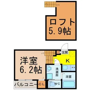 Cathbharr車道(カフヴァール車道)【1階】の間取り