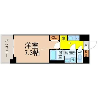 S-RESIDENCE志賀本通North【2階】の間取り