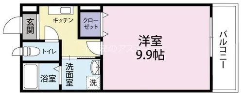 アムールREVE【2階】の間取り