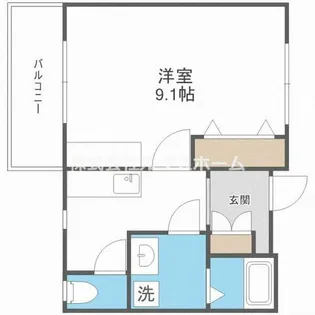 プルメリア東正雀【3階】の間取り
