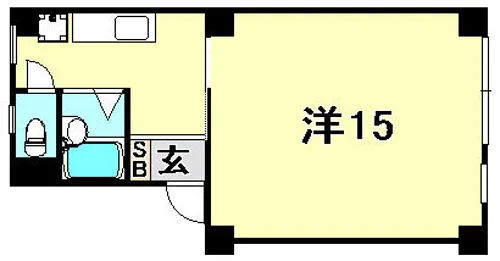カーサフォルツァ【3階】の間取り