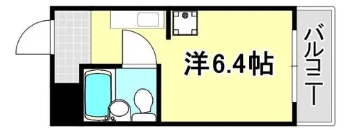 ダイドーメゾン岡本【4階】の間取り