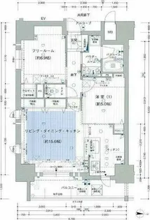 プレサンスロジェ丸の内【5階】の間取り