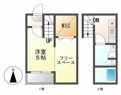 エメテラス【2階】の間取り