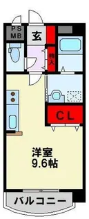 グランシャリオ東鳴水【3階】の間取り