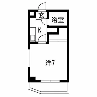 メゾン呼続【3階】の間取り