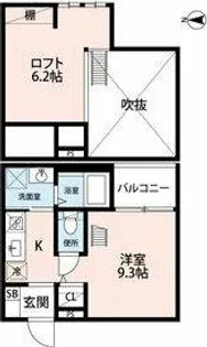 Loup de Mer 堀田【1階】の間取り