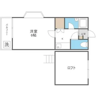 セシル15【2階】の間取り