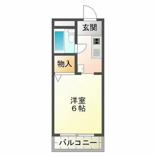 MJハイツ塩屋ヒルズ【2階】の間取り