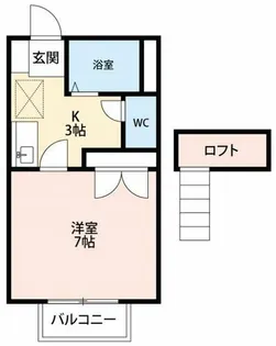 柴田ハイツA【2階】の間取り