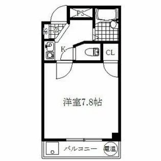 ラッフル春日井【404号室】の間取り