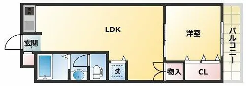 LuisⅡ【2階】の間取り