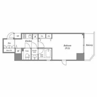 Fortuney大手前【6階】の間取り