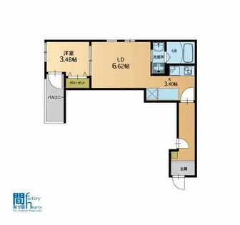 (仮称)ウェリス東浜【2階】の間取り