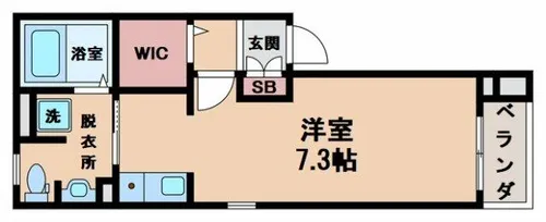 ガーデン・ベル【1階】の間取り