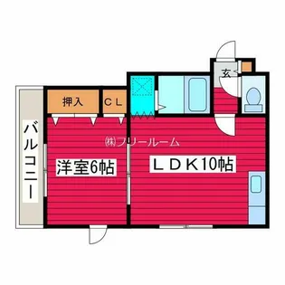 メゾンドジャパン【305号室】の間取り