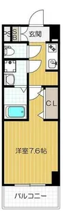 1Kの間取り画像
