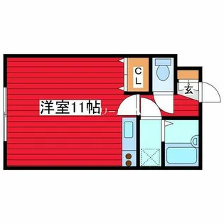 TDKビル【302号室】の間取り