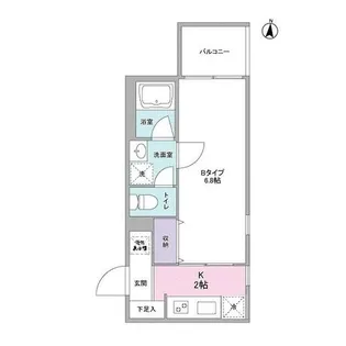 兵庫県西宮市今在家町【マンション】の間取り
