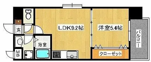 グランメゾンピア【3階】の間取り