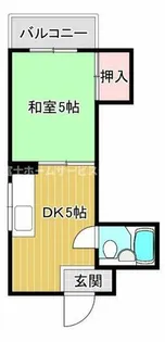 第三コーポ栄【4階】の間取り