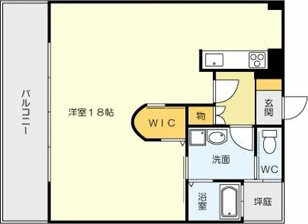 サンシャイン妙見表参道【803号室】の間取り