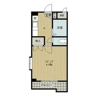 ドリーム川名【2階】の間取り