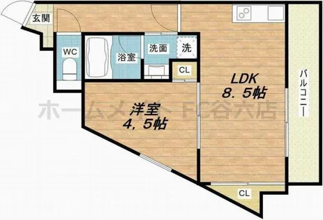 BLDK THEATER【2階】の間取り