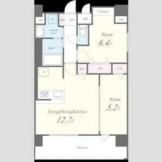 セイワパレス吹上公園【10階】の間取り