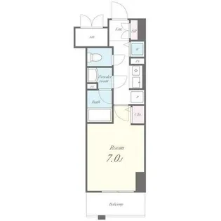 セイワパレス丸の内駅前【12階】の間取り