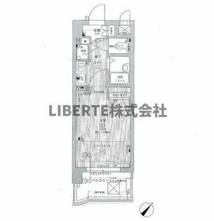 ライオンズマンション平尾第2【4階】の間取り