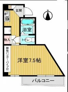 アールヴィラージュ【4階】の間取り