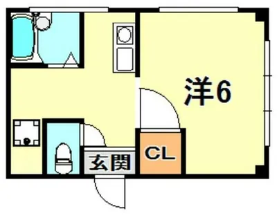 シャトー篠原台【4階】の間取り