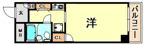 メゾン・ド・エミュウ【3階】の間取り