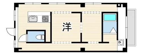 ベルトゥリー水木通【3階】の間取り