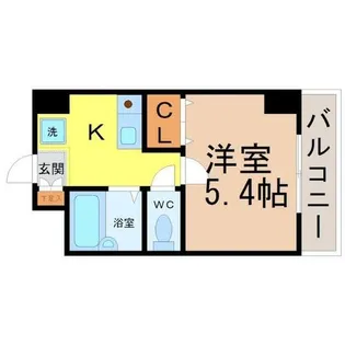 びいI千種【5階】の間取り