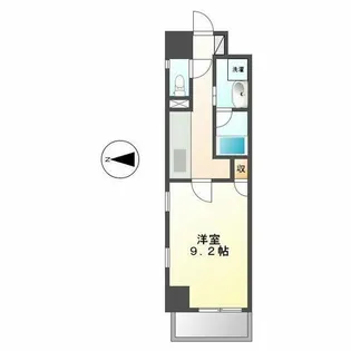 スタジオスクエア大須【4階】の間取り