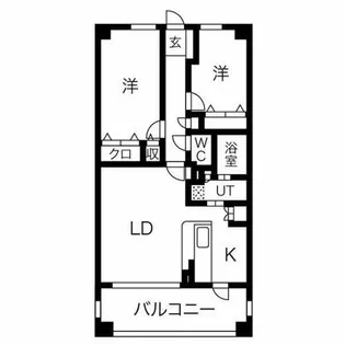 プレディアスタイル千種北 旧 千種北マンション【2階】の間取り