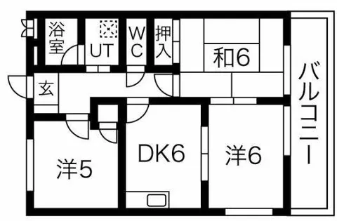 アーバンラファエロ【3階】の間取り