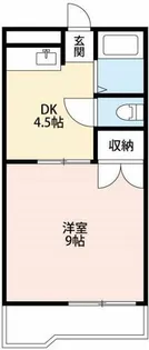 ハイツメモリー【1階】の間取り