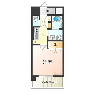 サン・セレーノ堺東【2階】の間取り