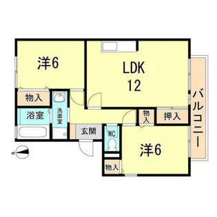 VOGEL・PLATS・HONDA【2階】の間取り