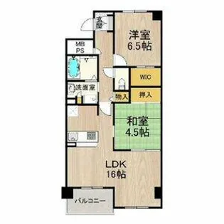 シャーメゾン白鷺(しらさぎ)【2階】の間取り