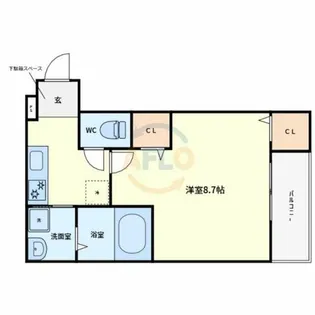 フジパレス今川公園東Ⅲ番館【1階】の間取り