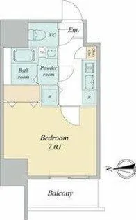 エスプレイス鶴舞ガーデンテラス【12階】の間取り