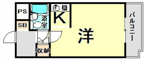 ラ・メゾン【1階】の間取り