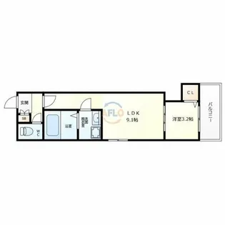 Haq Terrace【3階】の間取り