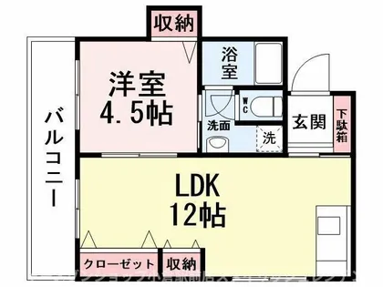 小林ビル【5階】の間取り