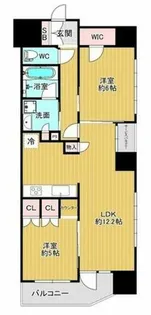 レ・ジェイド イクス【3階】の間取り