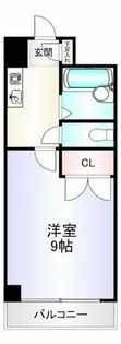 フォクシー【10階】の間取り